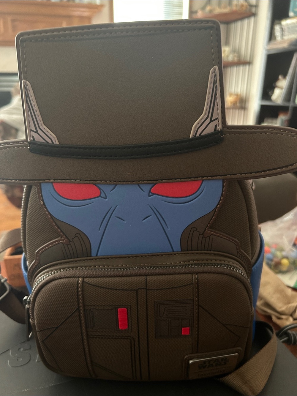 Star Wars bounty hunter Cad Bane  Men’s Brown and Blue Character loungefly